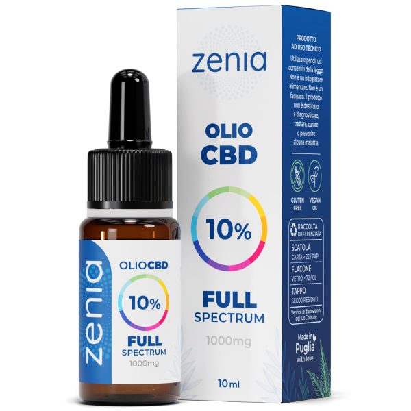 10% full spectrum CBD oil - Image 2