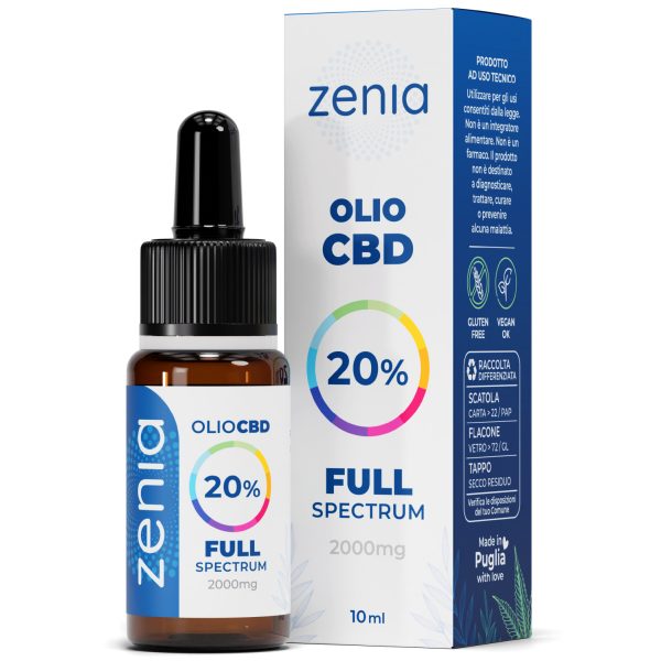 20% full spectrum CBD oil - Image 2